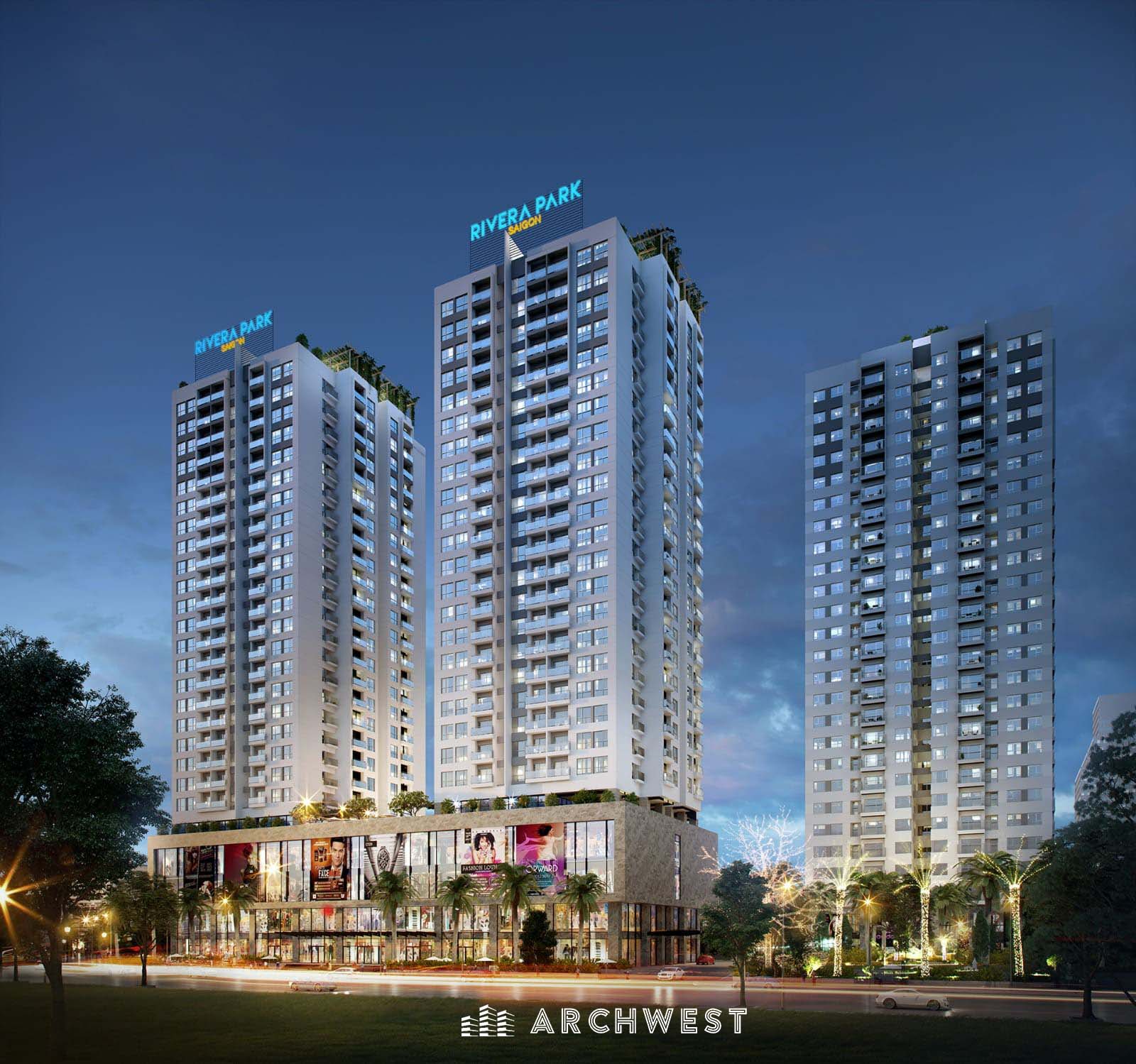 6. 3D Render of Rivera Park Residential Complex